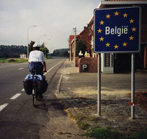 Den vlbevakade belgiska grnsen...
