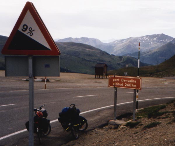 'Port D'envalira  altitud 2407 m'