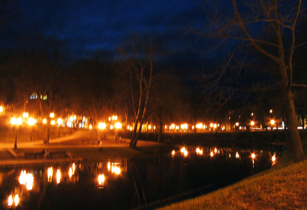 Riga i natten