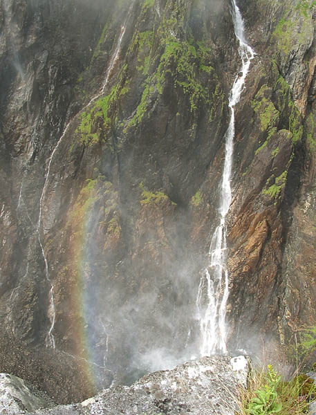 Vid Vøringsfossen.