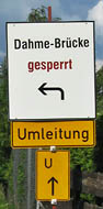 Umleitung.